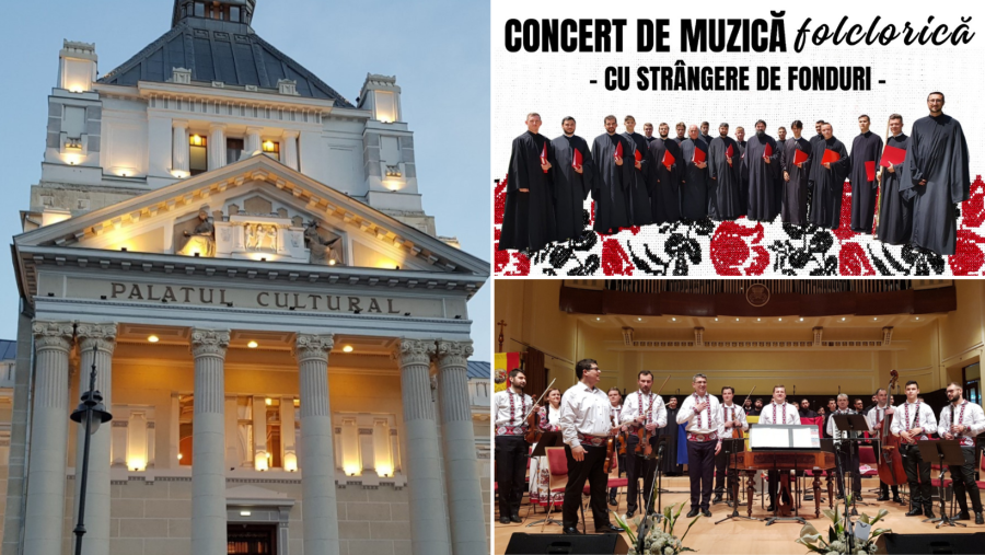 Corul psaltic ”Sfântul Ioan Damaschin” și Orchestra ”Rapsodia” vor susține un Concert de muzică folclorică la Filarmonică