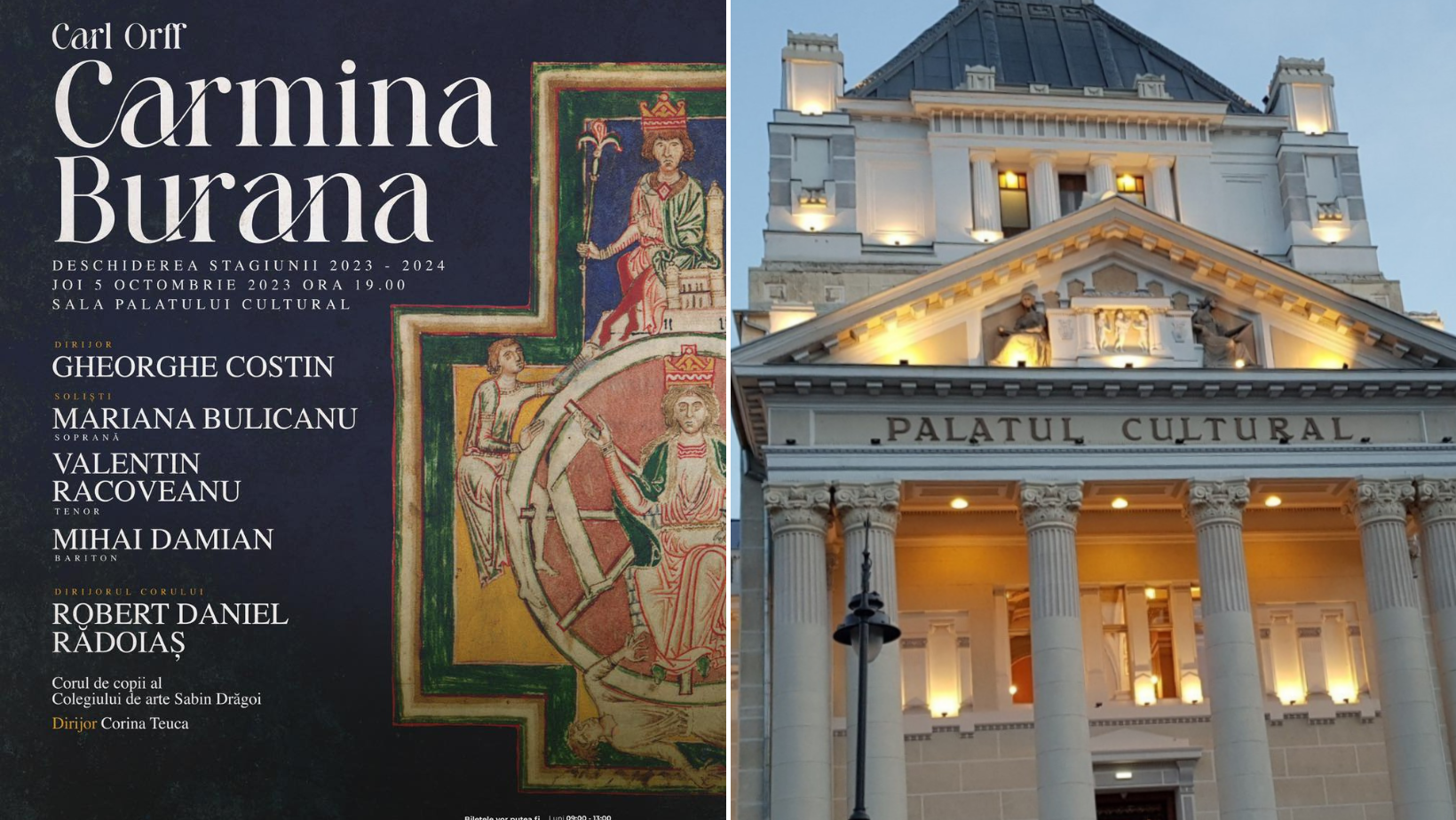 La Filarmonica arădeană, stagiunea începe cu Carmina Burana!