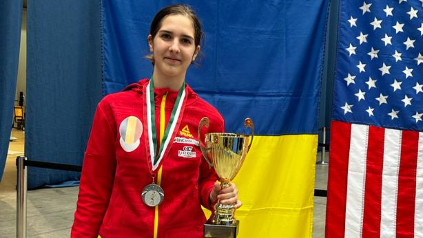 Scrimera Erica Badea a câștigat medalia de argint a etapei de la Budapesta din Circuitul european al cadeților