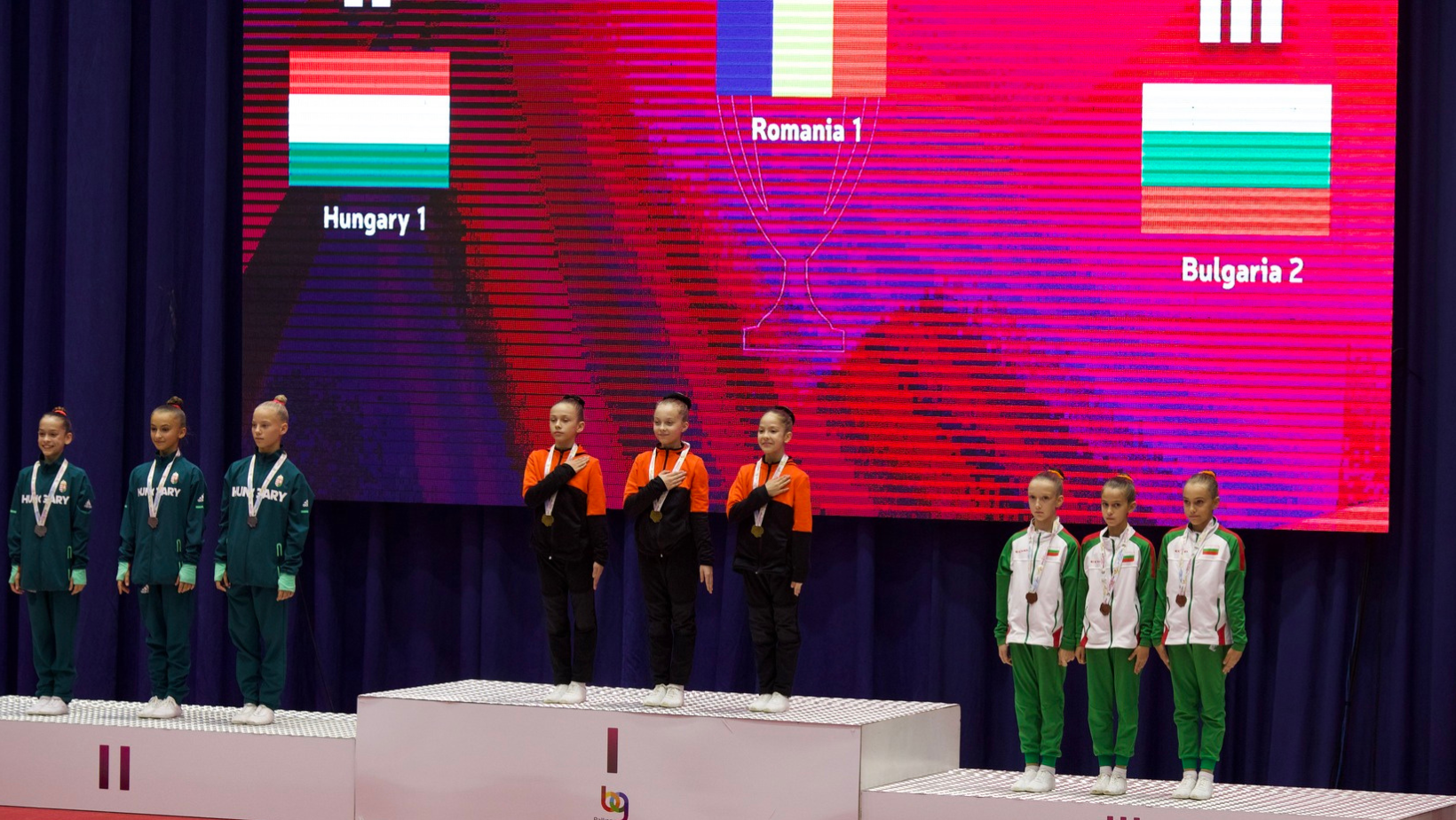 Sportivii români au câștigat 24 de medalii la Jocurile  Balcanice pe categorii de vârstă la gimnastică aerobică