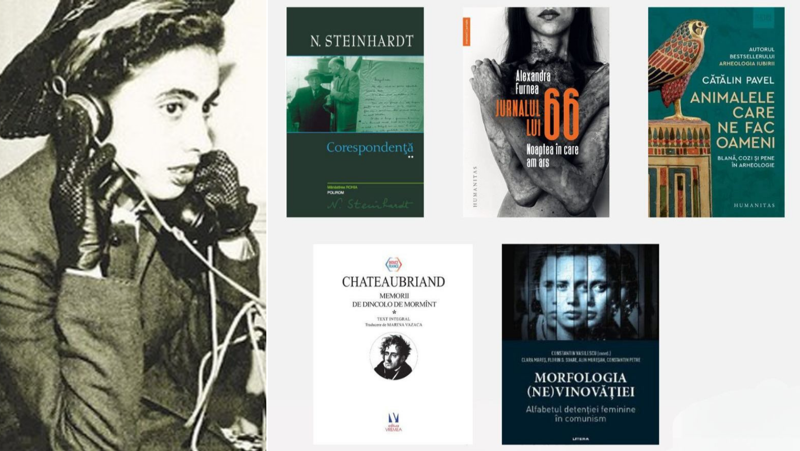 Cărți care vorbesc despre Curaj, nominalizate pentru Premiul ”Monica Lovinescu”