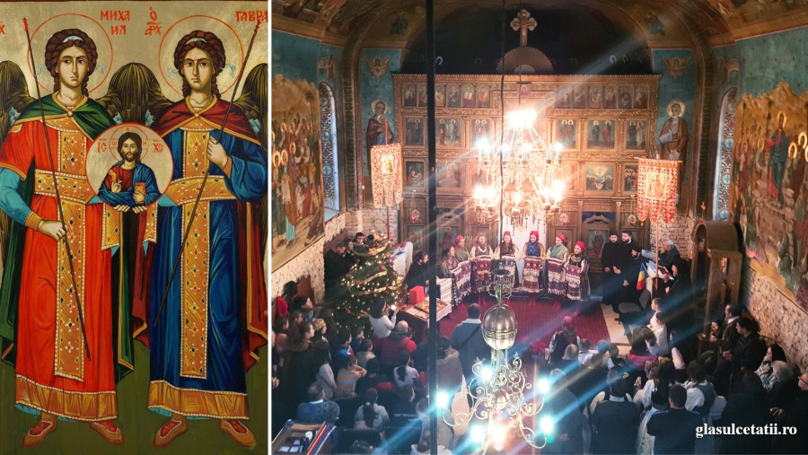 Sfinții Arhangheli Mihail și Gavriil ocrotesc zeci de biserici din Arhiepiscopia Aradului