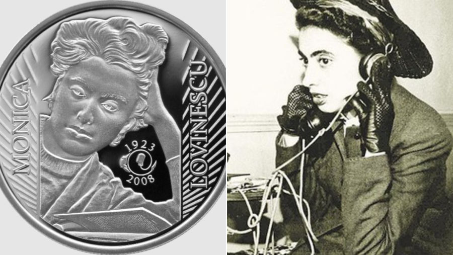 100 de ani de la naşterea Monicăi Lovinescu - BNR lansează în circuitul numismatic o monedă din argint