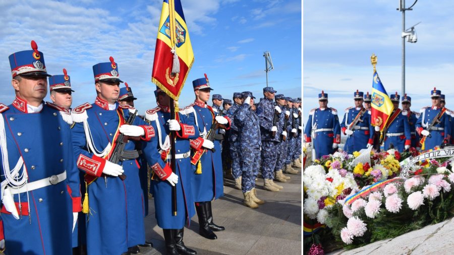 Forțele Navale Române au marcat 145 de ani de la revenirea Dobrogei la România