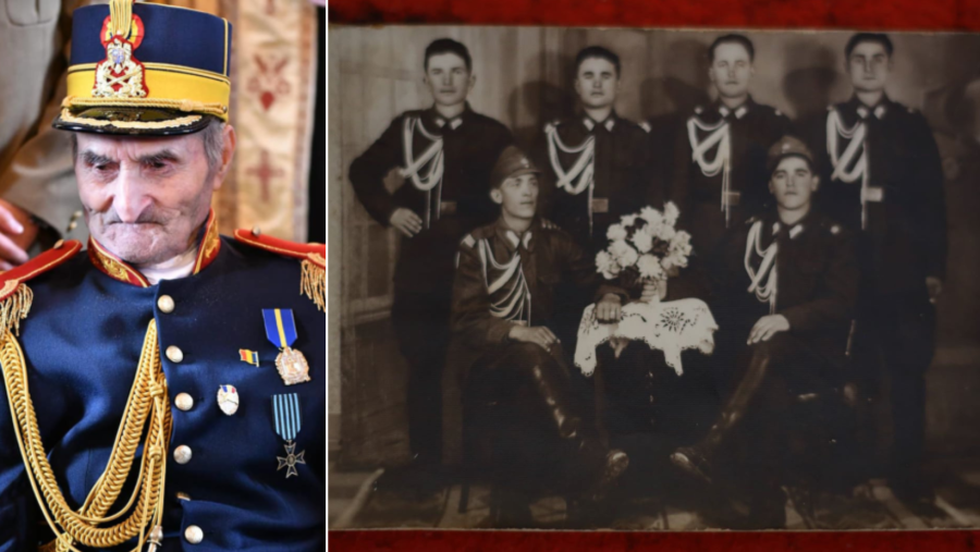 Veteranul de război Irod Moisă, singurul militar român din Garda Regală rămas în viață, sărbătorit la 101 ani