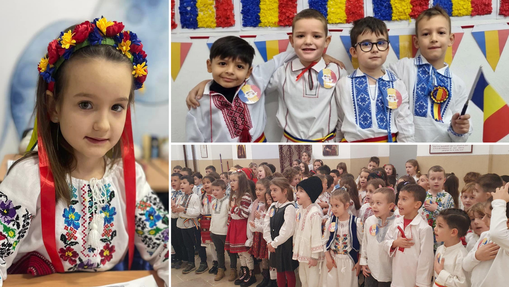 TE IUBESC, ROMÂNIA! La mulți ani, țara mea! – Acesta este mesajul elevilor de la Școala ”Episcop Ioan Mețianu”, de Ziua Națională