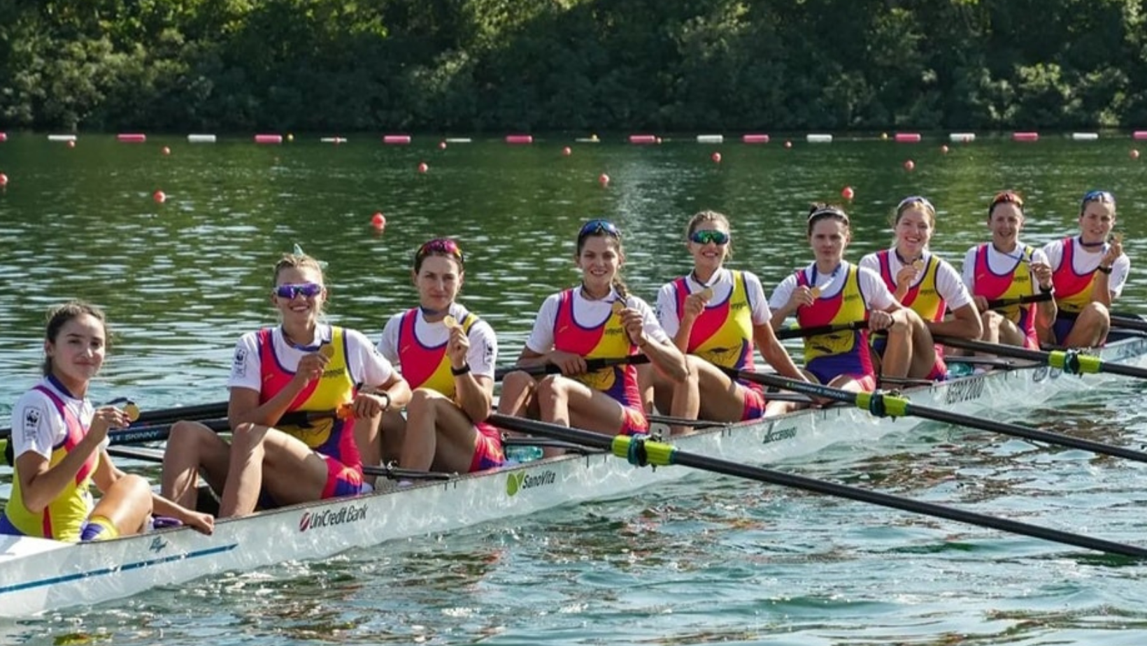 Sportivele din barca de 8+1, nominalizate la World Rowing Awards 2023, categoria "Echipajul Feminin al Anului"