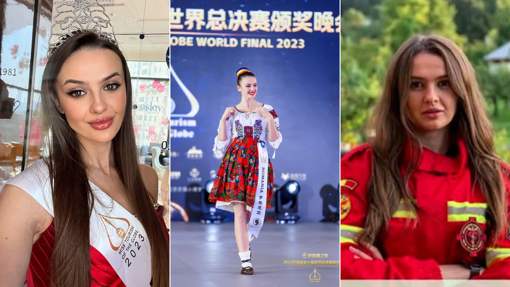 Adina are 26 de ani, este voluntar ISU și tocmai a câștigat pentru România titlul de Miss Tourism of the Globe 2023 la Shanghai
