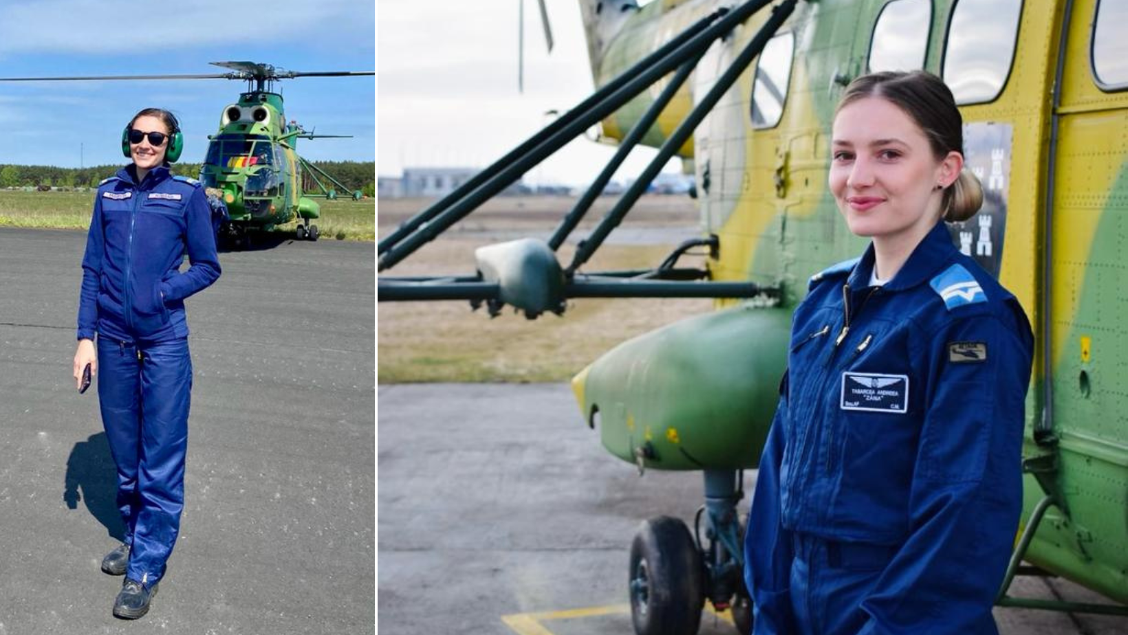Andreea, maistru militar specialist celulă-motor la Escadrila 713: Dacă vrei ceva cu adevărat trebuie să lupți, să ieși din tipar și să pui pasiune în tot