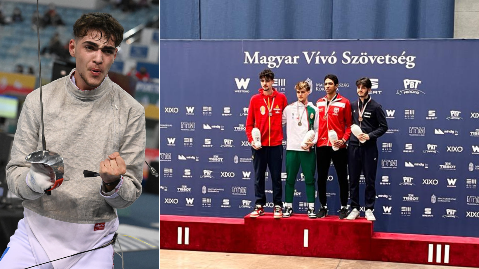 Sabrerul Radu Nițu a câștigat medalia de argint la Cupa Mondială pentru juniori de la Budapesta