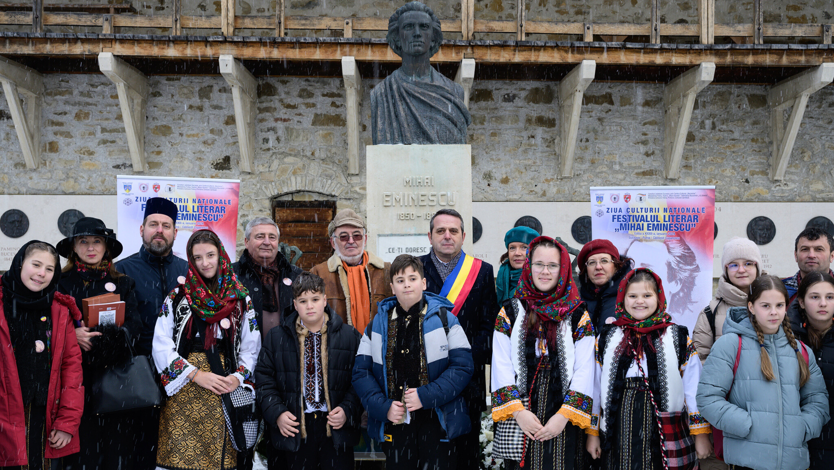 Scriitorii Constantin Cubleșan și Adrian Dinu Rachieru, câștigătorii Festivalului Literar „Mihai Eminescu” 2024 de la Putna