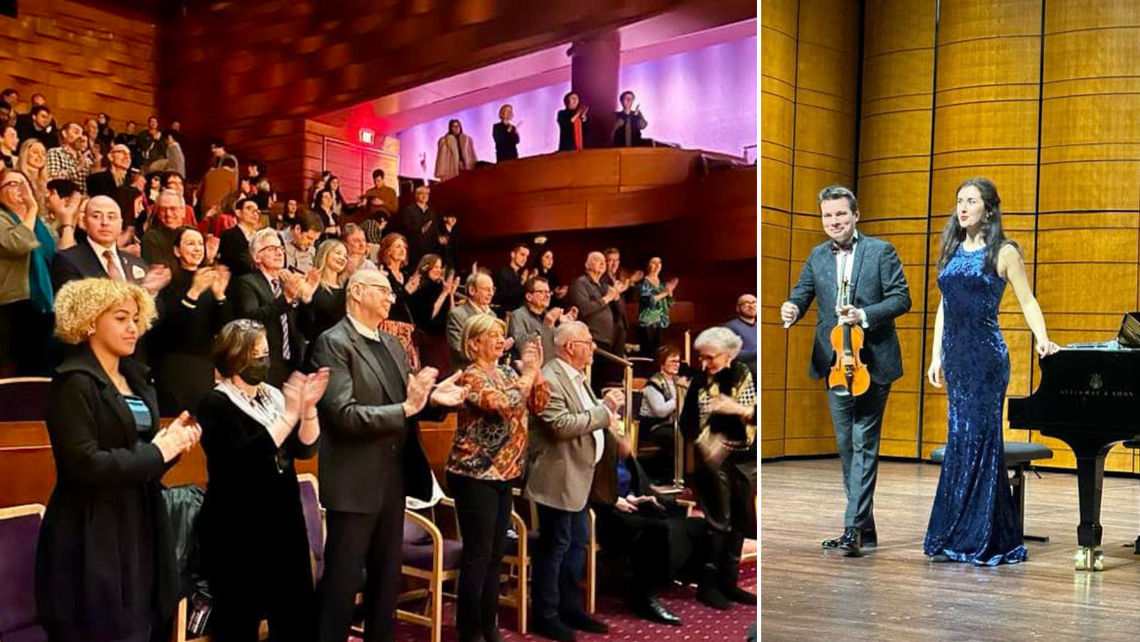 Sala Kennedy Center de la Washington DC, neîncăpătoare pentru concertul Remember Enescu dedicat Zilei Naționale a Culturii Române