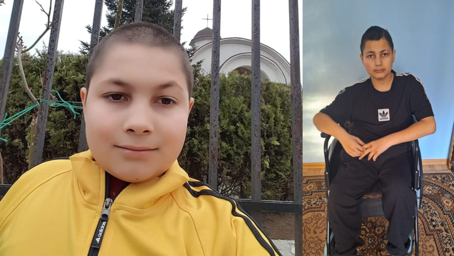 Destin zguduit de suferință la numai 16 ani. Daniel are nevoie de un tratament special în Turcia