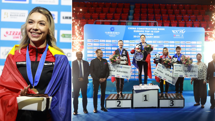 Bernadette Szocs, pe podium la Europa Top 16