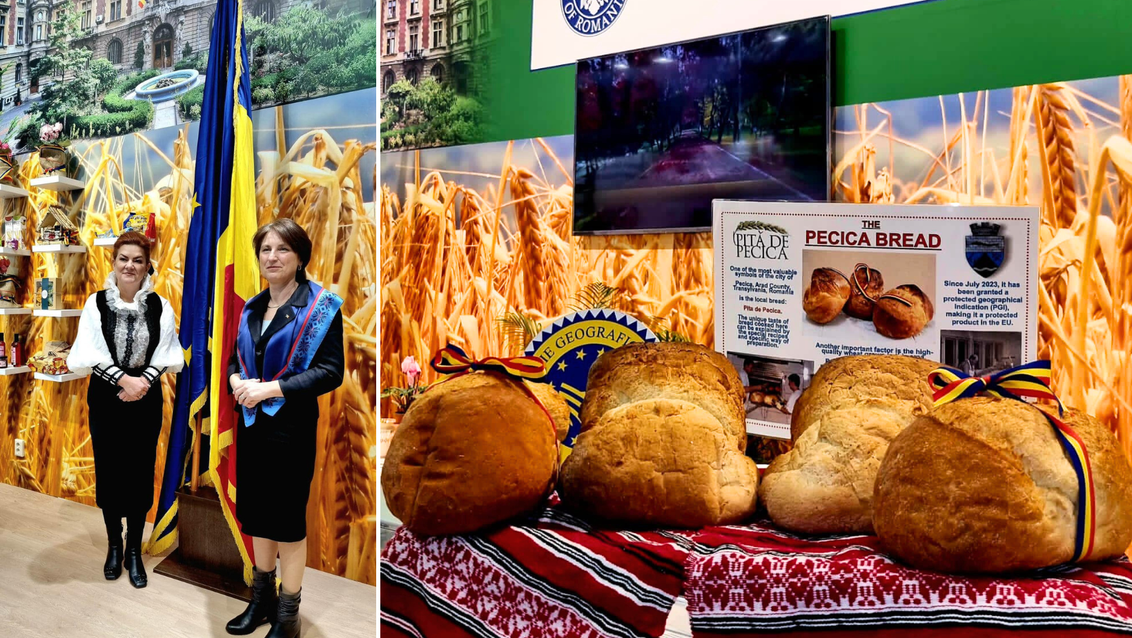 Pita pe Pecica, ambasador culinar al României la Expoziția Internațională ”Săptămâna Verde” de la Berlin