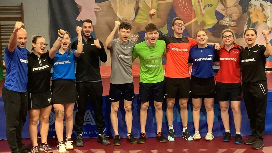 Jucătorii români au obţinut victorii în serie, joi, la Campionatele Europene de tenis de masă Under-21