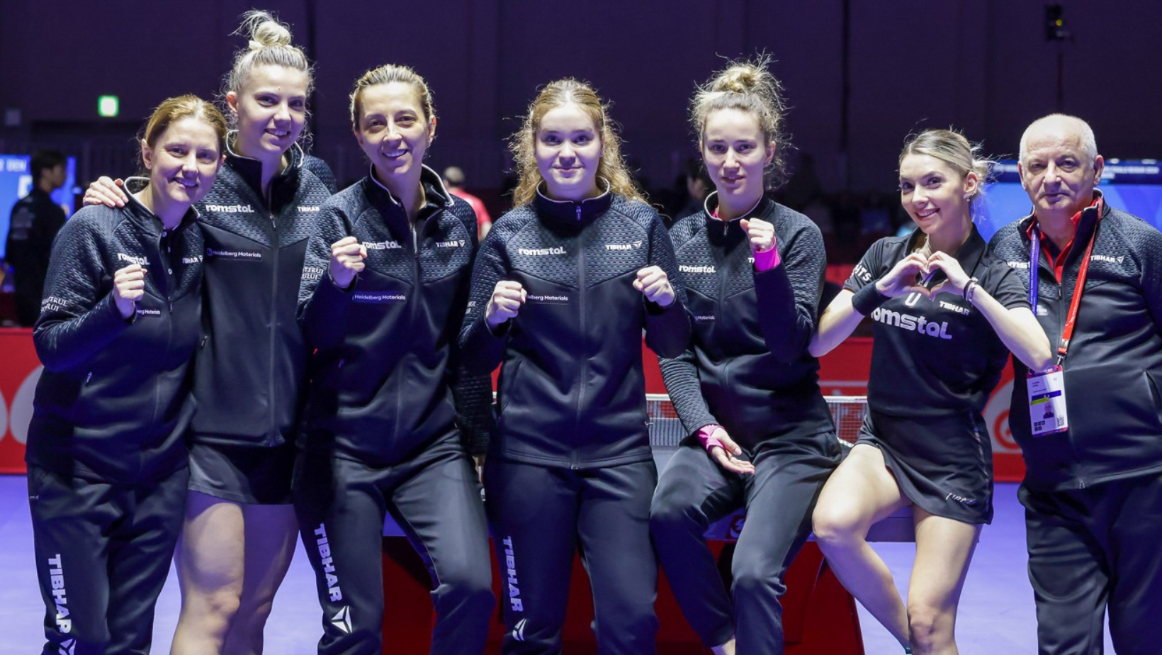 Echipa feminină de tenis de masă a României, pe primul loc în grupă la Campionatele Mondiale de la Busan