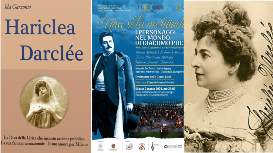Hariclea Darclée, prima Tosca din istorie, celebrată în Italia în contextul Anului Omagial Giacomo Puccini
