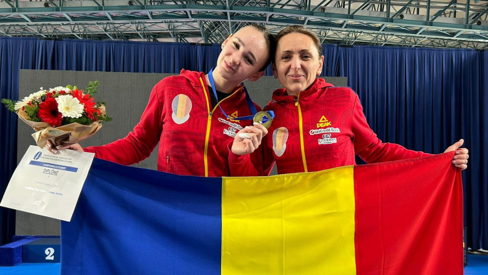 Amalia Covaliu a câștigat prima medalie pentru România la Campionatul European de scrimă pentru juniori de la Napoli