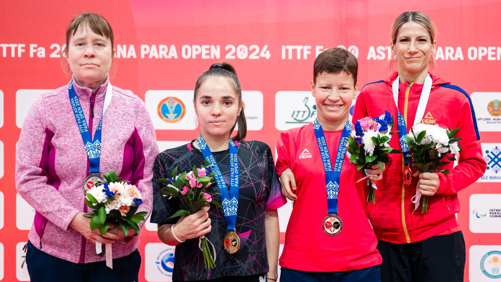 România a câștigat o medalie de aur și două de bronz la Para Tenis de masă Kazakhstan 2024