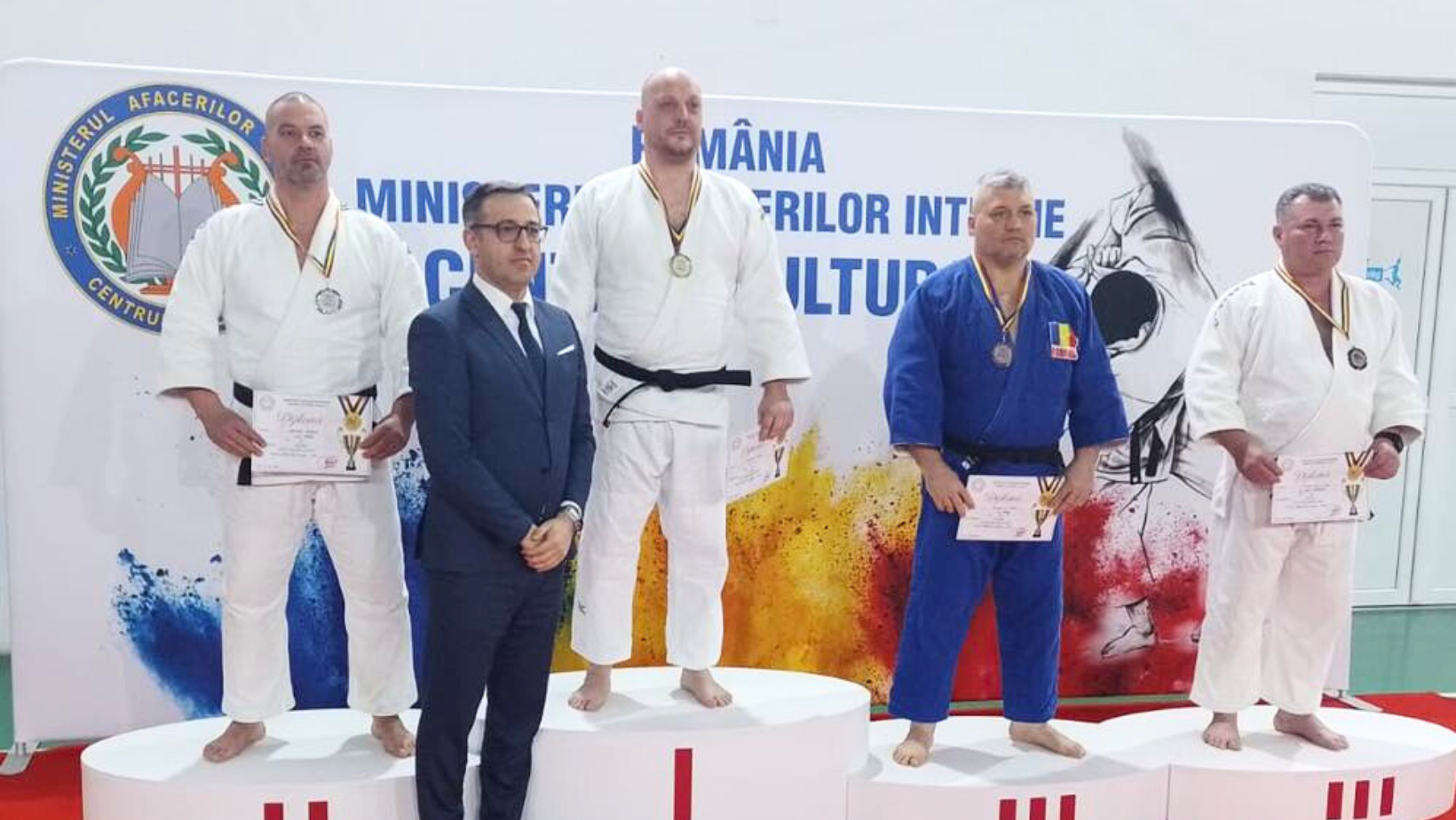 Arădeanul Vasile Mereanu a câștigat medalia de aur la Campionatul Național de Judo al MAI