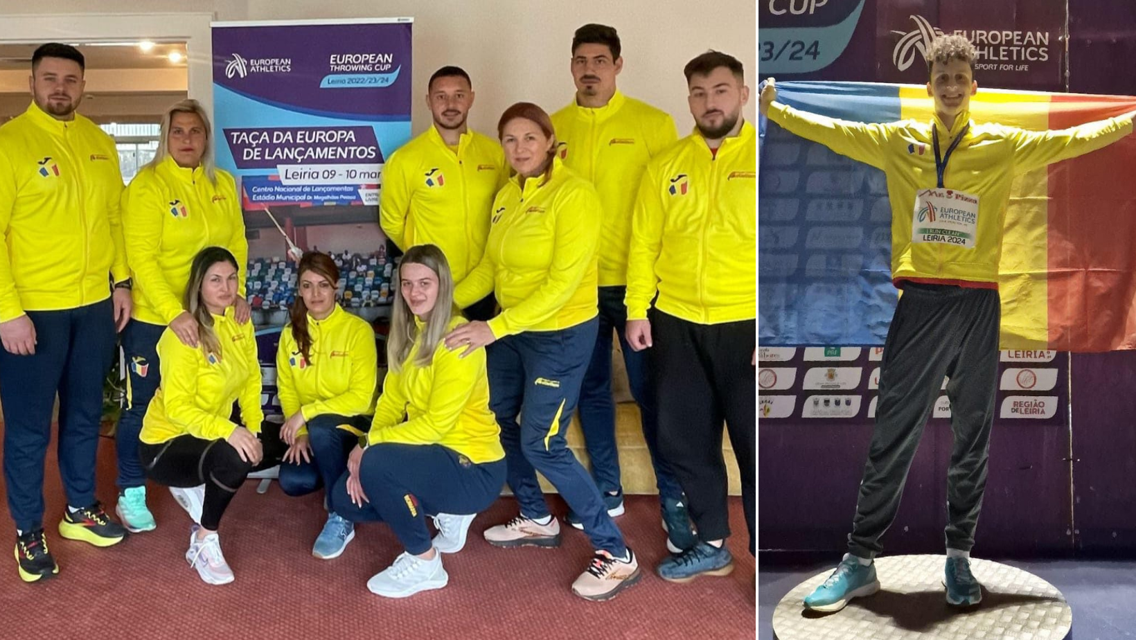 Atleții români au câștigat patru medalii la Cupa Europeană de aruncări din Portugalia