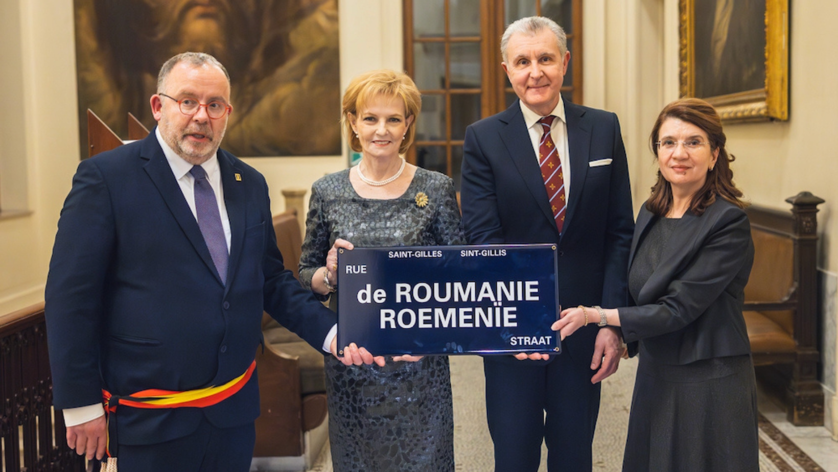 O stradă din Bruxelles poartă numele țării noastre