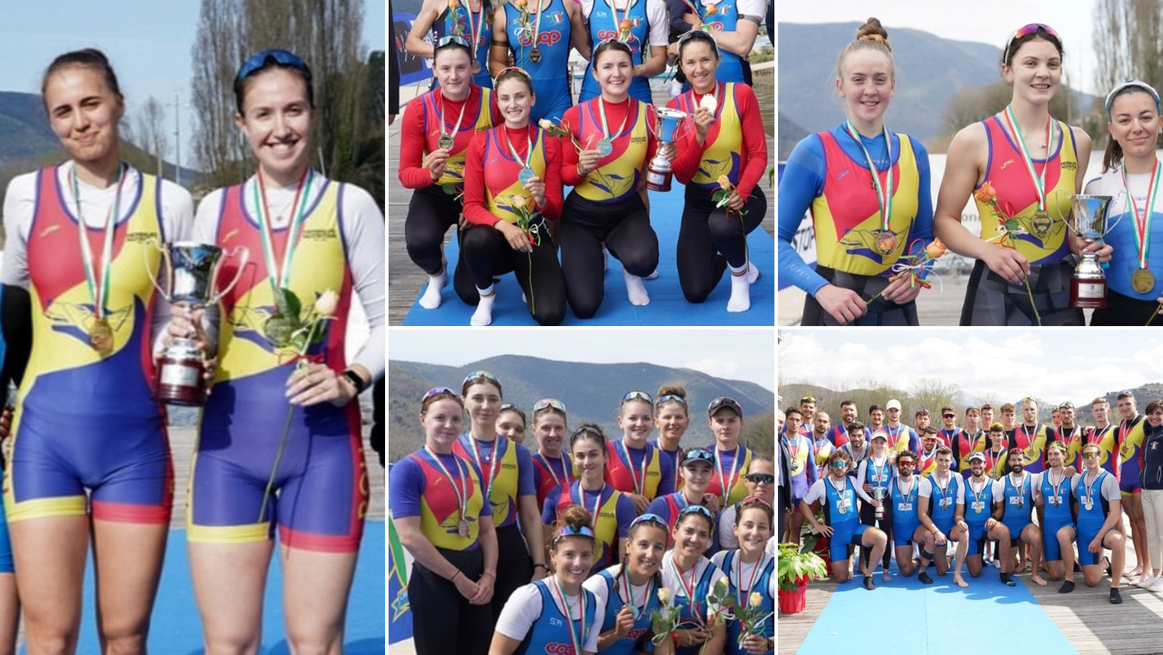 Canotorii români au câștigat 7 medalii la Regata internațională ”Memorial Paolo d'Aloja”