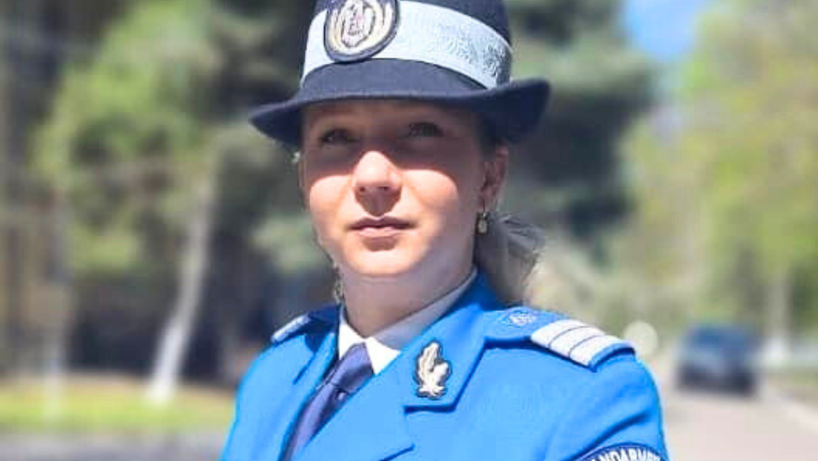 Andrada Văideanu, prima femeie care primește distincția ”Jandarmul de onoare al Anului”
