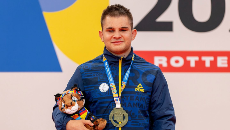 Alexandru Bologa a câștigat medalia de aur la primul Grand Prix de judo al anului și s-a calificat la Jocurile Paralimpice Paris 2024