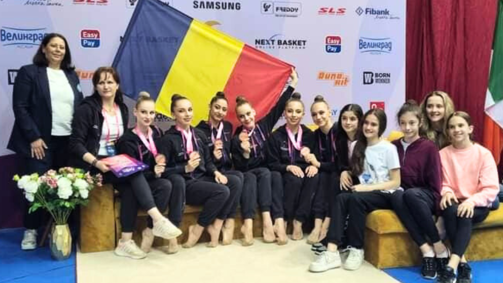 România a câștigat 2 medalii de aur, 2 de argint și 2 de bronz la Turneul Internațional de gimnastică ritmică de la Sofia