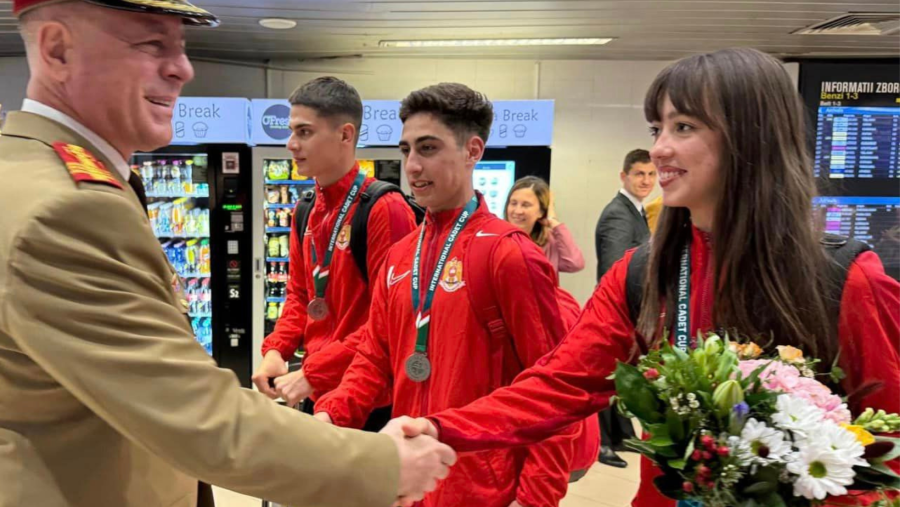 Sportivii militari cantemiriști au câștigat medalia de argint la 4rd International Cadet Cup din Ungaria