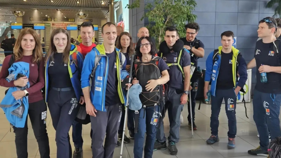 Echipa Lotului Național de Paraclimbing va urca pe Vârful Teide (3.715m) pentru a susține 100 de copii cu dizabilități
