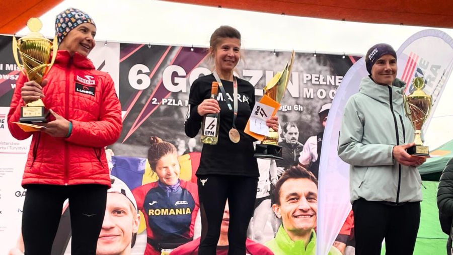 Mara Guler a câștigat Campionatul Internațional de Alergare 6 ore din Polonia cu un nou record național feminin românesc