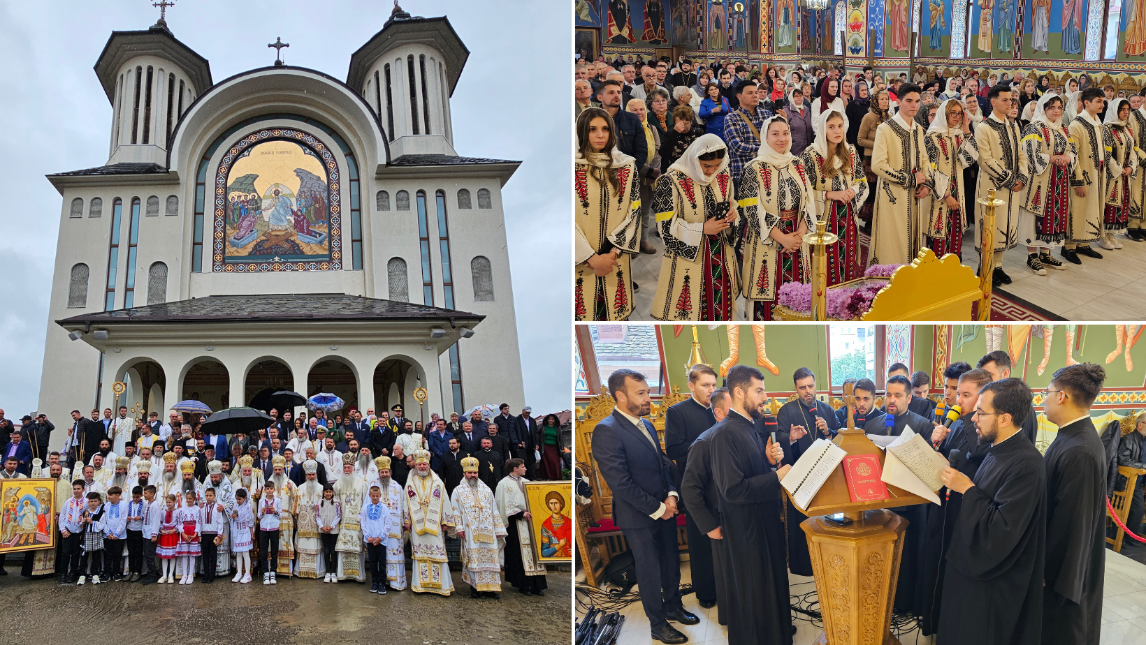 PS Părinte Emilian Crișanul, la hramul Catedralei Episcopale „Învierea Domnului şi Sf. M. Mc. Gheorghe” din Drobeta Turnu Severin