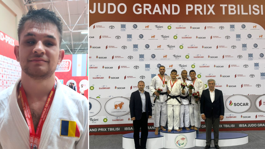 Judoka Alex Bologa a câștigat medalia de aur la Grand Prix-ul Georgiei
