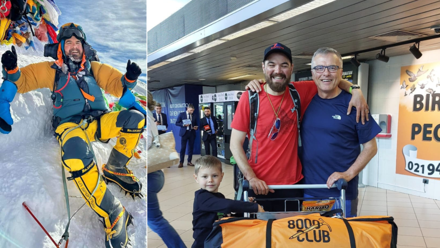 Alpinistul român Adrian Ahriţculesei a revenit în ţară după ce a cucerit Everestul (8.848 m)