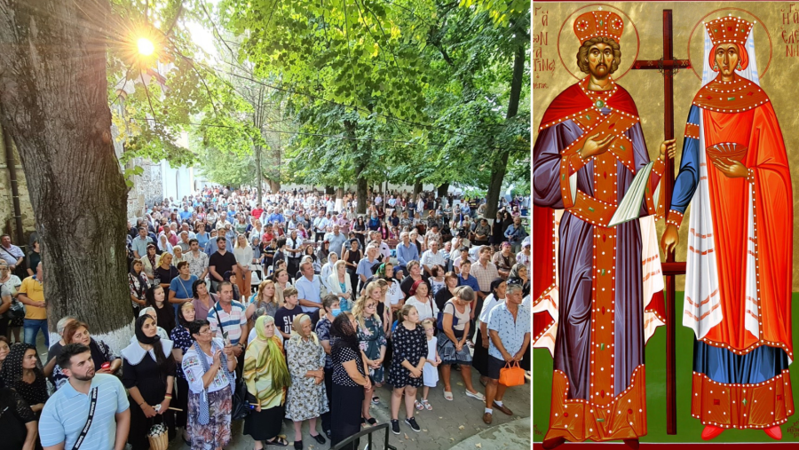 Peste 1,8 milioane de români îşi serbează onomastica de Sfinţii Împărați Constantin şi Elena