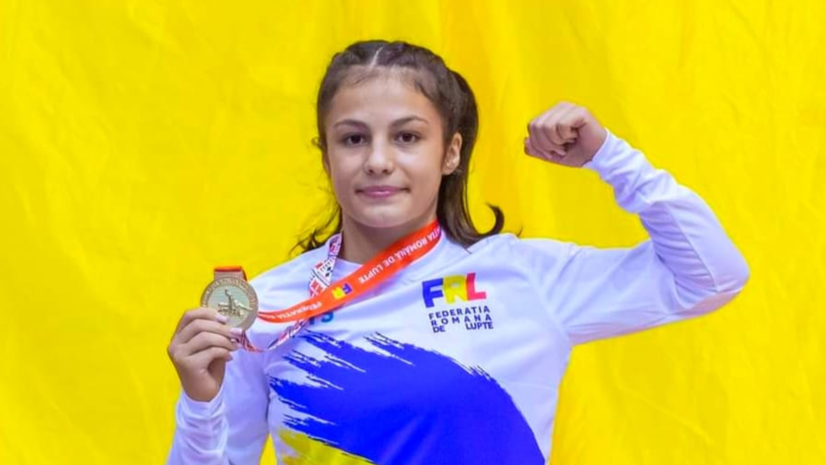 Ana Maria Pîrvu a câștigat medalia de bronz la Campionatul European de lupte U23 de la Baku