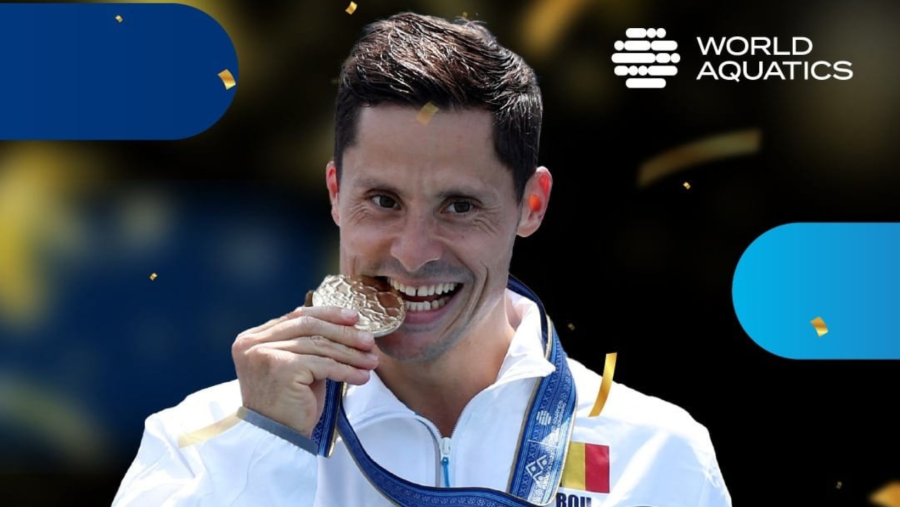Constantin Popovici a câştigat prima etapă a circuitului Red Bull Cliff Diving