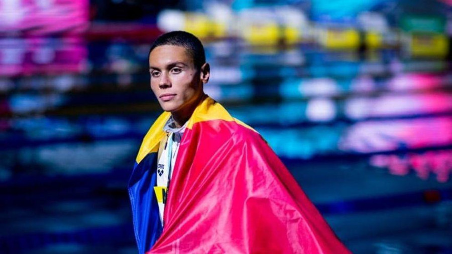 David Popovici participă la etapa de la Barcelona a circuitului Mare Nostrum