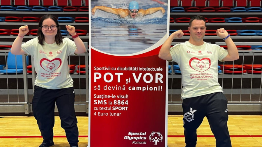Sportivii cu dizabilități intelectuale POT și VOR să devină campioni! Special Olympics România lansează campania de donații recurente prin SMS