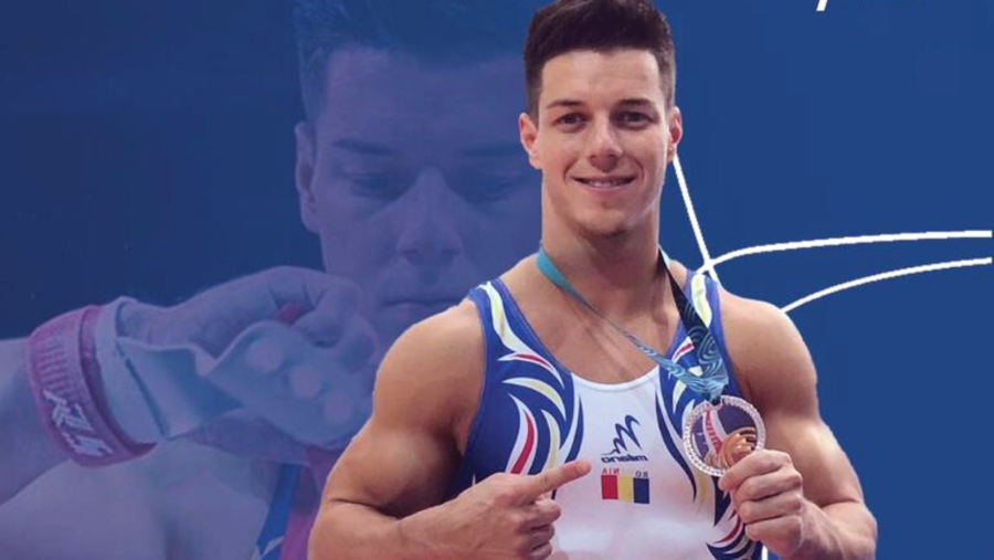 Gimnastul Andrei Muntean s-a calificat în finala de la paralele la Cupa Mondială de la Koper