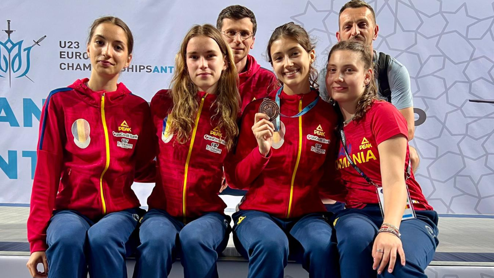 Emma Șonț a câștigat bronzul european la spadă feminin tineret