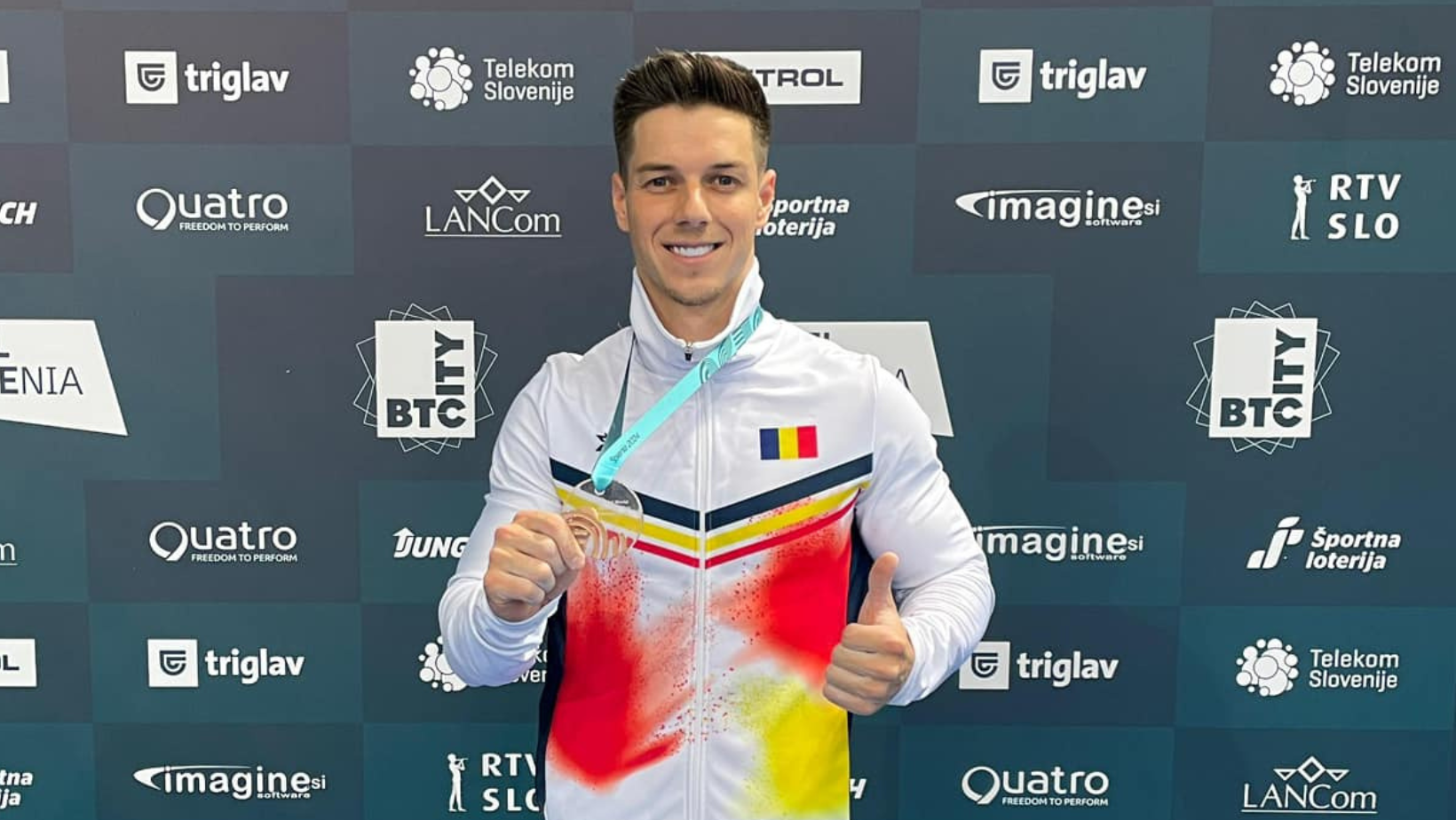 Andrei Muntean a câștigat medalia de bronz la Cupa Mondială de Gimnastică artistică de la Koper