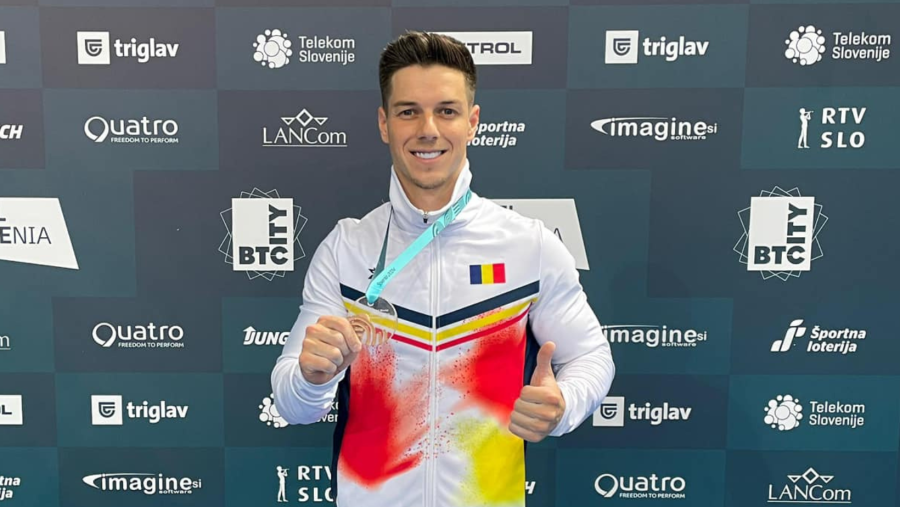 Andrei Muntean a câștigat medalia de bronz la Cupa Mondială de Gimnastică artistică de la Koper