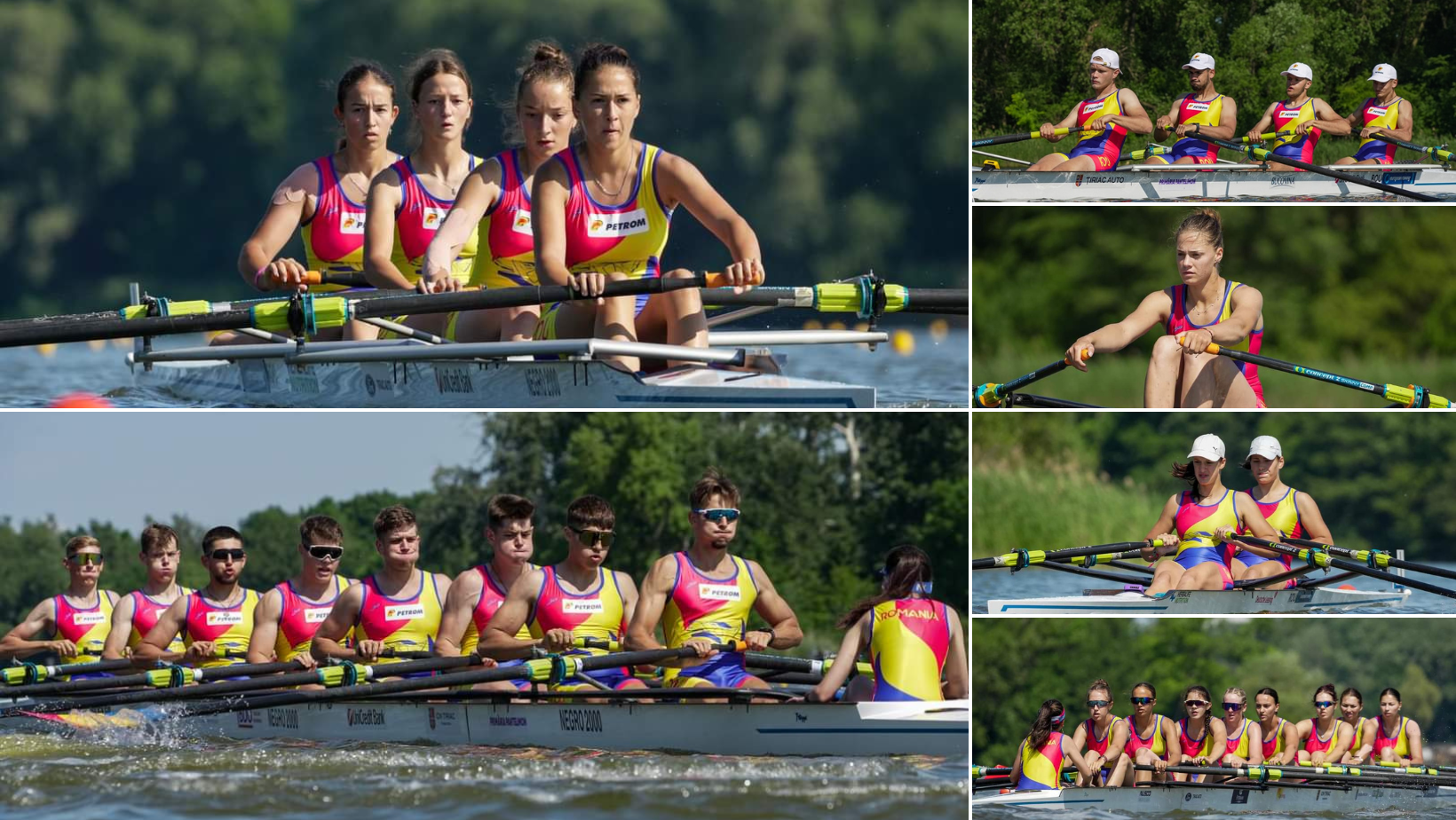 Cei mai buni din Europa! Juniorii de la canotaj, primii în clasamentul pe națiuni la Campionatele Europene din Polonia