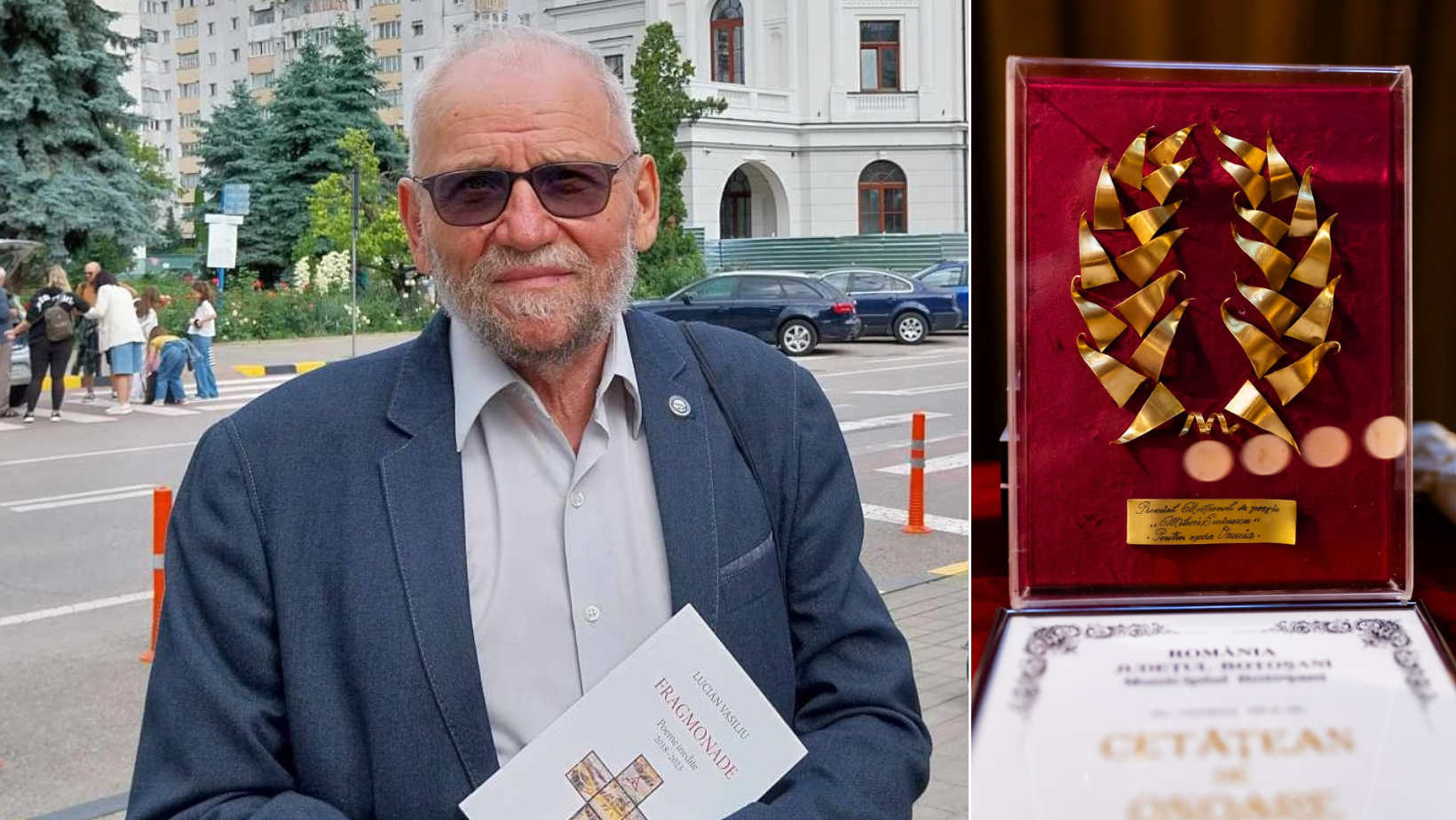 Poetul Lucian Vasiliu, câştigătorul Premiului Naţional de Poezie "Mihai Eminescu" - Opera Omnia