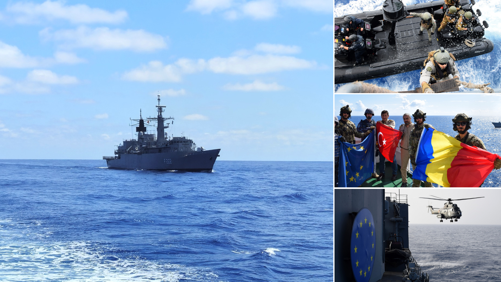 Fregata "Regina Maria" se întoarce acasă după o misiune de peste 40 de zile în Marea Mediterană