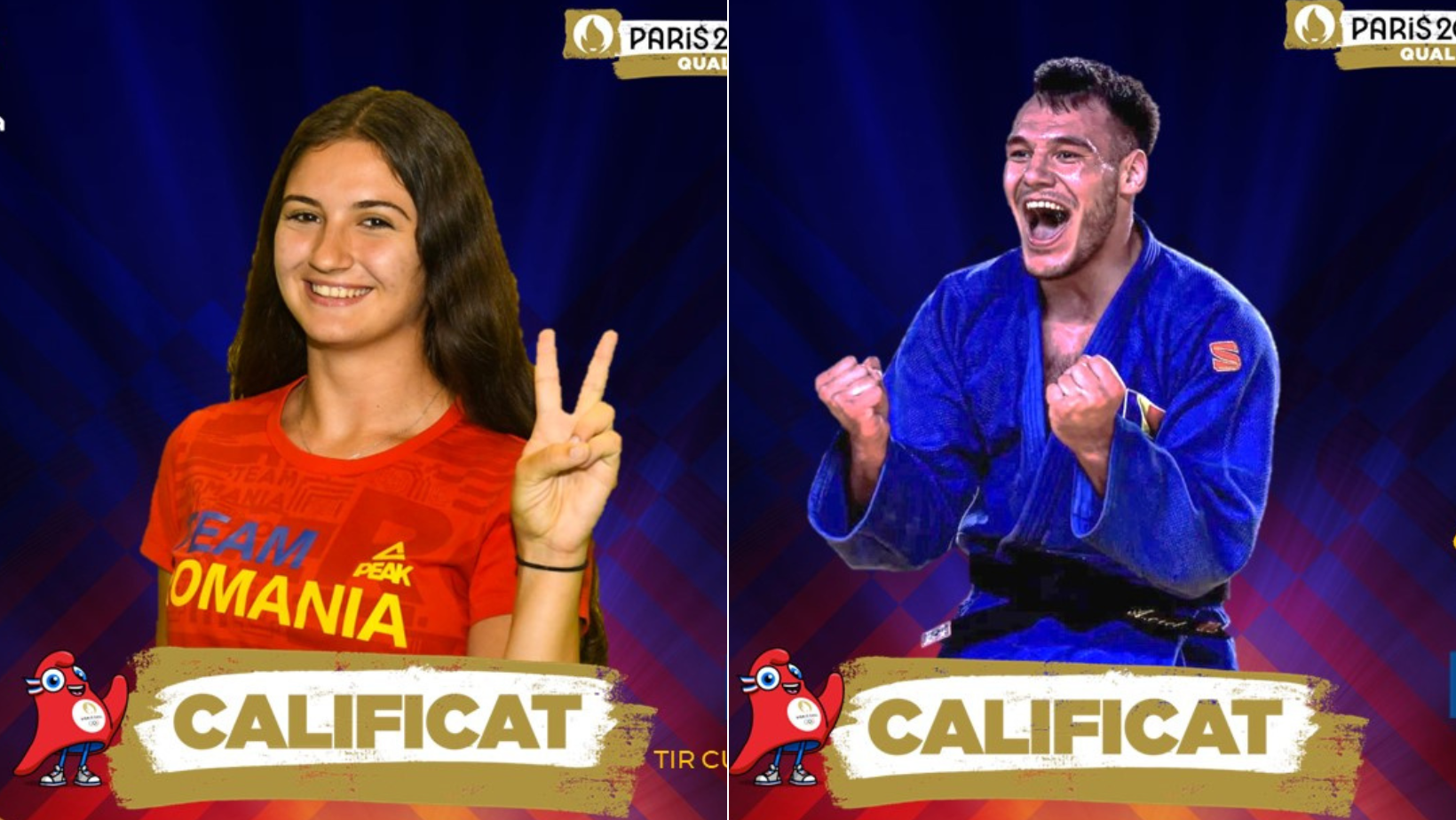 Încă doi sportivi români s-au calificat la Jocurile Olimpice de la Paris